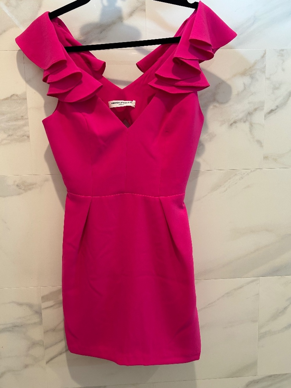 Hot pink Amanda Uprichard dress